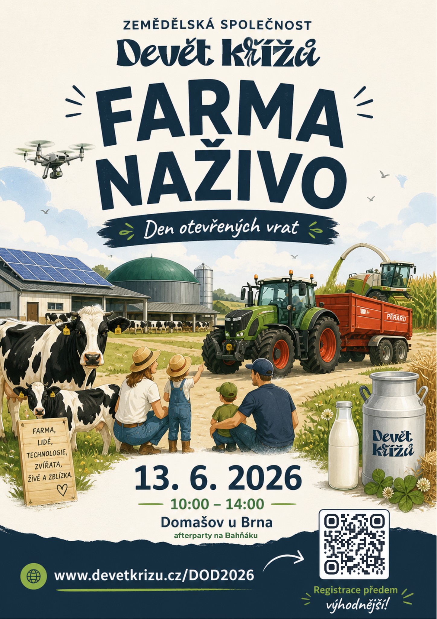 Den otevřených vrat Devět křížů 13.6