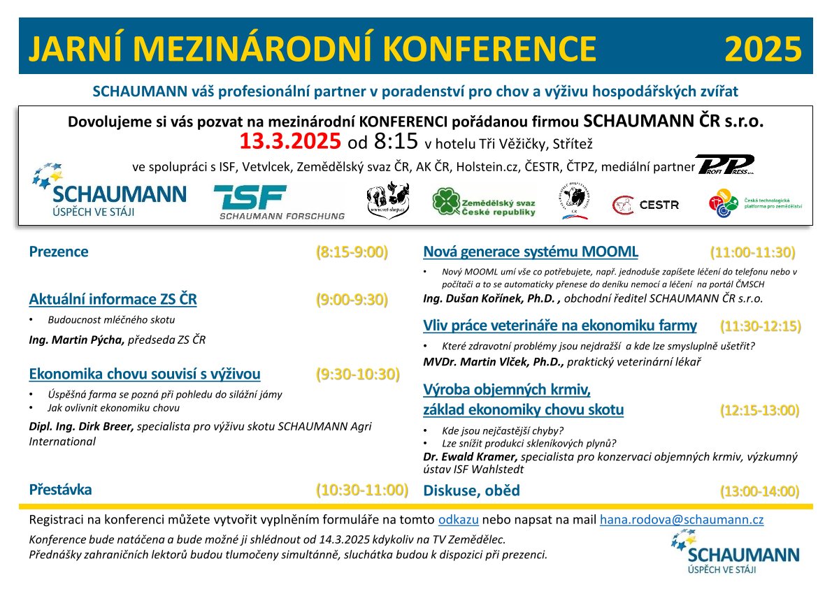 Konference Schaumann 13.3.2025