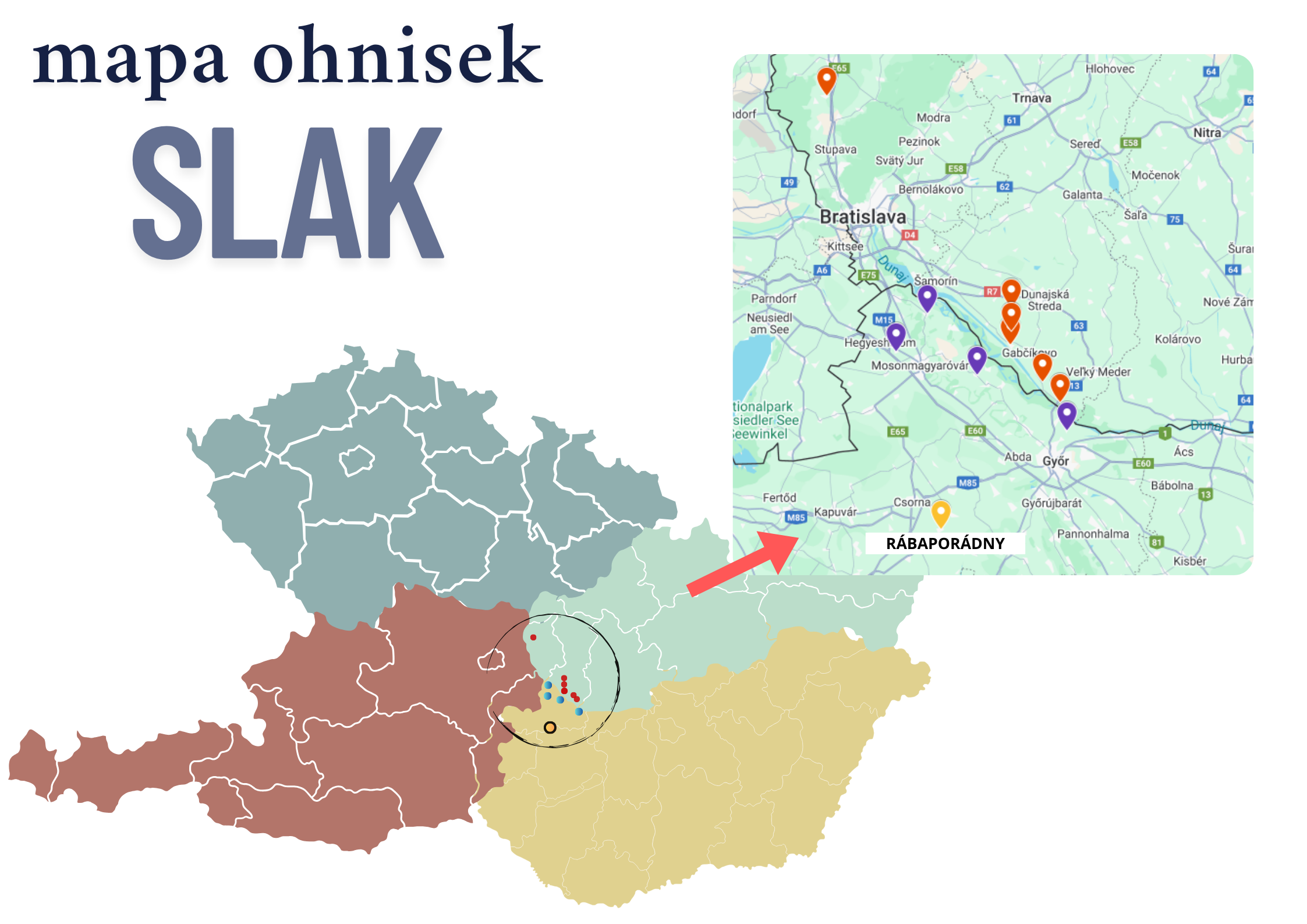 mapa ohnisek 18.4.2025